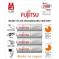  AA - Fujitsu HR-3UTCEU (4B) 1900 mAh (4 )