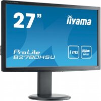  iiYama ProLite B2780HSU-B2 27"   1920x1080   1ms   D-SUB + DVI-D + HDMI   Spks   Black