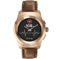 MyKronoz ZeTime Premium Regular Rose Gold-Brown