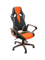   TetChair Runner Black-Orange 36-6/tw07/tw-12