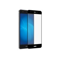   Huawei Nova Lite 2017 Red Line Full Screen Tempered Glass Black