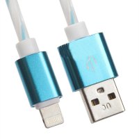 Liberty Project  USB - Lightning 1m White/Light Blue 0L-00030547