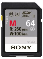   64Gb - Sony Secure Digital XC UHS-II Class 10 SF-M64 (!)