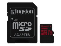   32Gb - Kingston MicroSDHC U3 UHS-I V30 A1 Canvas React SDCR/32GB    SD