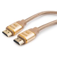  Gembird Cablexpert Gold HDMI M/M v1.4 1m Gold CC-G-HDMI03-1M