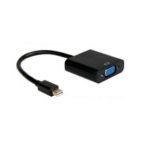  Gembird Cablexpert miniDisplayPort - VGA 20M/15F A-mDPM-VGAF-02 Black