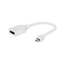  Gembird Cablexpert miniDisplayPort - DisplayPort 20M/20F A-mDPM-DPF-001-W White