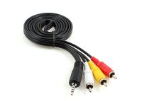  Gembird Cablexpert 3.5 Jack M - 3xRCA CCA-4P2R-2M Black