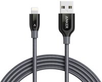  Anker PowerLine+ USB - Lightning MFi 1.8m Grey A8122HA1