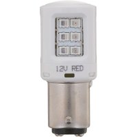  Philips Ultinon P21 BA15d 12V-5W LED Red 11499ULRX2