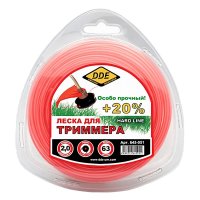    DDE Hard Line 2.0mm x 63m Grey-Red 645-051