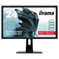 24"   IIYAMA ProLite GB2488HSU-B1(Black)   (LCD,Wide,1920x1080,DVI,HDMI,D