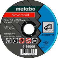   Metabo Novorapid 125x1.0    616506000