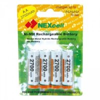  AA - NEXcell 2700 mAh Ni-MH (4 ) AA2700/4pack