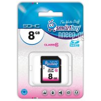   SmartBuy (SB8GBSDHCCL10) SecureDigital High Capacity Memory Card 8Gb Class10