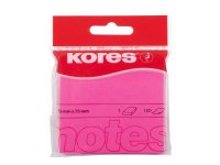  Kores 75x75mm 100  Neon Pink 330461