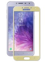    Samsung Galaxy J4 2018 Red Line Full Screen Tempered Glass Gold  000015340