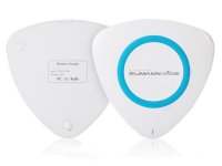   Qumann QWC-01 Wireless Delta Qi Charger White-Blue