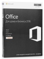  Microsoft Office 2016 H&B Mac RUS 1PK W6F-00820