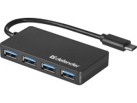  USB Defender Quadro Transfer USB 3.1 Type-C - USB 3.0 4-ports 83208