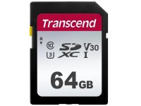   64Gb - Transcend SDC300S SDXC Class10 UHS-I U3/V30 TS64GSDC300S (!)