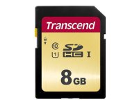   8Gb - Transcend 500S SDHC I Clase 10 UHS-I U1 TS8GSDC500S (!)