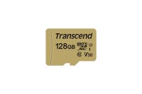   128Gb - Transcend 500S MicroSDXC Class10 UHS-I U3 TS128GUSD500S (!)