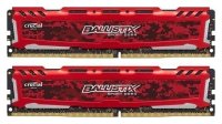   Crucial DDR4 DIMM 2400MHz PC4-19200 CL16 (2x8Gb) BLS2C8G4D240FSE