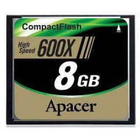   8Gb - Apacer 600x - Compact Flash AP8GCF600-R (!)