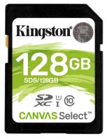   SDXC 128GB Class 10 Kingston SDS/128GB