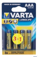  LR3/AAA  VARTA Long Life 04103101412 2 