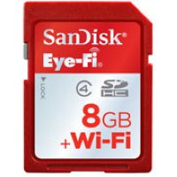   SecureDigital SecureDigital 8Gb Sandisk Eye-Fi Class4 (SDSDWIFI-008G-X46) c 