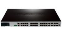 D-link DGS-3620-28PC  PoE 20x10/100/1000BASE-T + 4 - 10/100/1000Base-T/SFP + 4