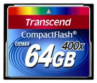   Compact Flash Card 64Gb Transcend 400x TS64GCF400