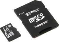   Silicon Power Superior microSDHC 32GB UHS Class 3 Class 10 + SD adapter (SP032GBSTHDU3V