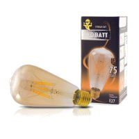   ECOWATT  Loft ST64 E27 75W 2000K Warm White