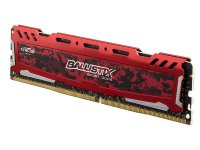   Crucial Ballistix DDR4 DIMM 2400MHz PC4-19200 CL16 - 16Gb KIT (2x8Gb) BLS2C8G4D240FSEK