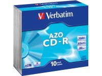  CD-R Verbatim DataLifePlus Crystal Azo 43342