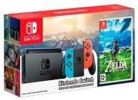   Nintendo Switch + The Legend of Zelda: Breath of the Wild