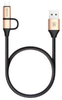  Baseus Yiven 2-1 USB - microUSB/Lightning (CAMLYW) 1  /