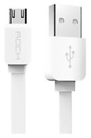  Rock Micro Flat Cable 1  white