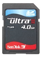 - SanDisk  Ultra II 4 GB