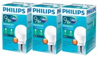    3  Philips E27, A60, 9 , 6500 