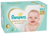   Pampers  Premium Care 4 (9-14 ) 82 .