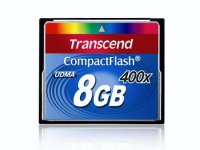 8Gb   CompactFlash (CF) TRANSCEND(TS8GCF400)  400x