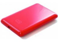  1.0Tb 3Q Glaze Shiny Hairline 2 Portable HDD External 2.5" (3QHDD-T200MH-HR1000), USB3.0, Red