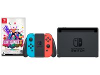   Nintendo Switch Neon Red/Neon Blue + Just Dance 2019