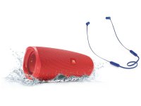  JBL Charge 4 Red + T110BT Blue