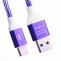  Liberty Project USB - USB Type-C 1m Lilac-White 0L-00033147