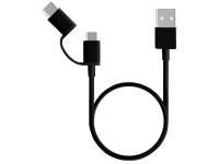  Xiaomi ZMI AL501 2in1 USB - Type-C/MicroUSB 100cm Black